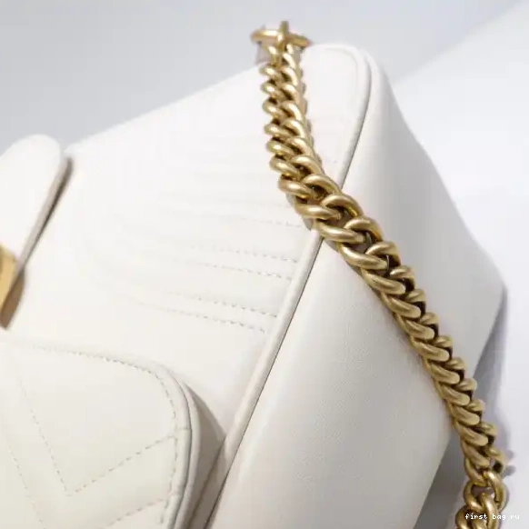 First bag ru top medium GG bag Marmont handle Gucci 0505
